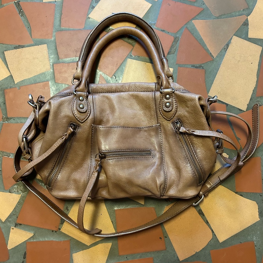 WE THE FREE BABY EMERSON BAG IN SADDLE